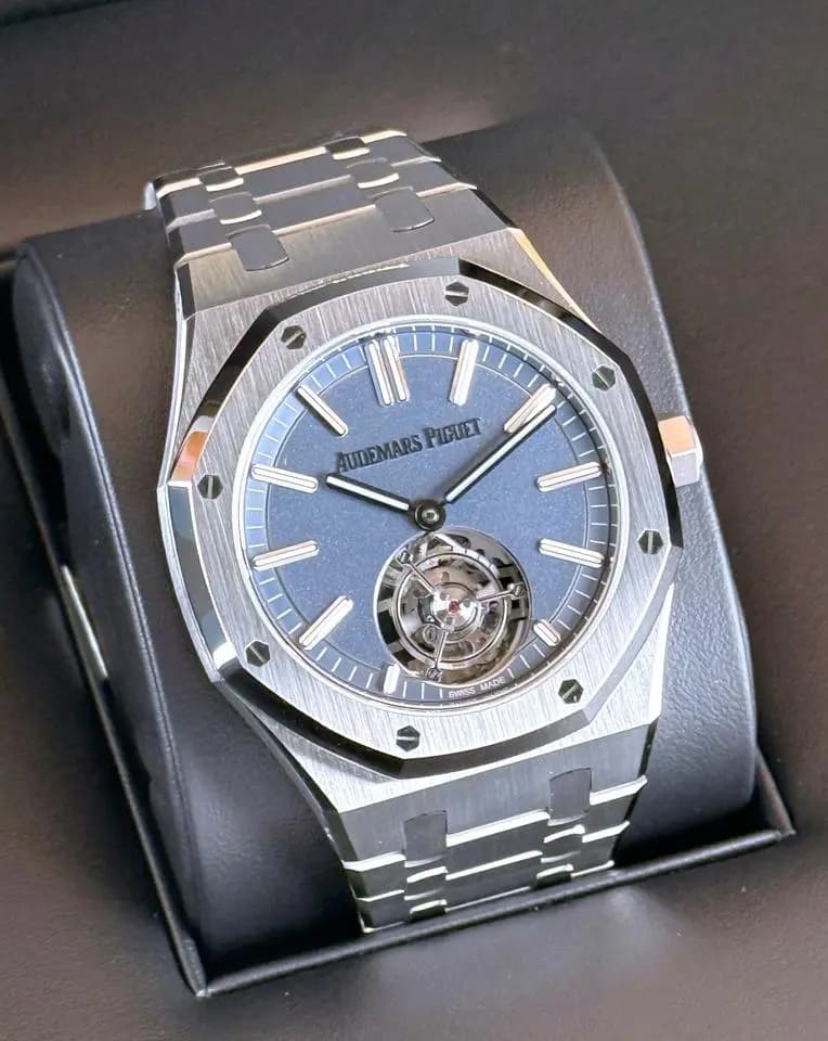Audemars Piguet Royal Oak Tourbillon 41mm Flying New Tourbillion 26730TI Titanium Complete Box & Papers