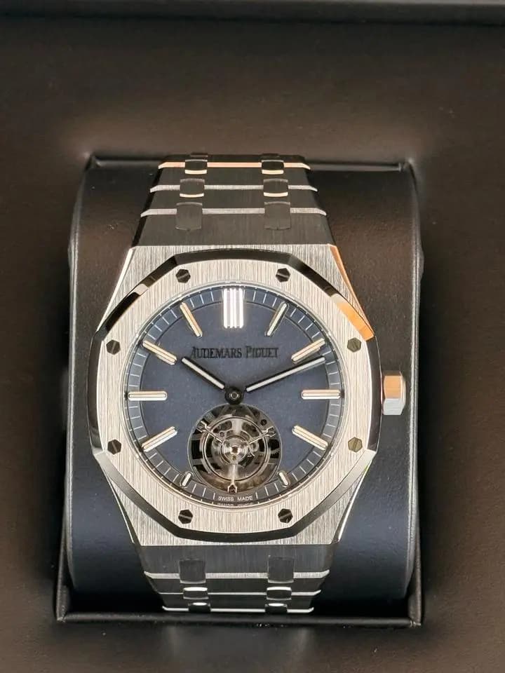 Audemars Piguet Royal Oak Tourbillon 41mm Flying New Tourbillion 26730TI Titanium Complete Box & Papers