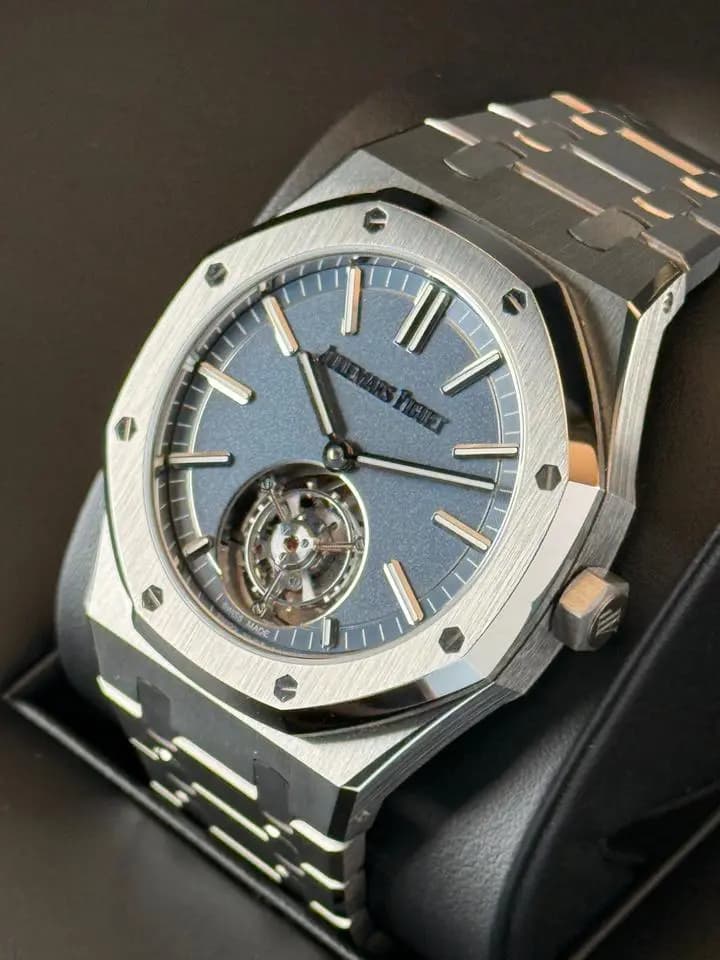 Audemars Piguet Royal Oak Tourbillon 41mm Flying New Tourbillion 26730TI Titanium Complete Box & Papers