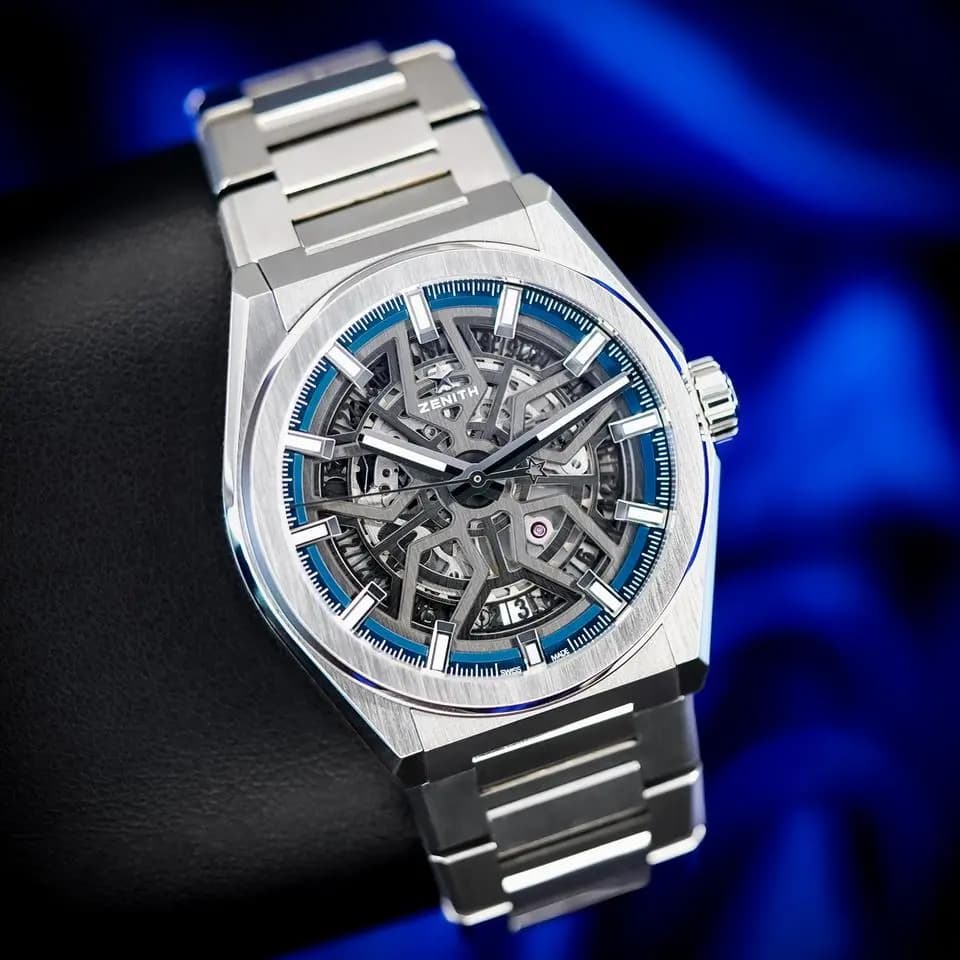 Zenith Defy Classic 41mm Titanium • Skeletonized Dial • Box & Papers