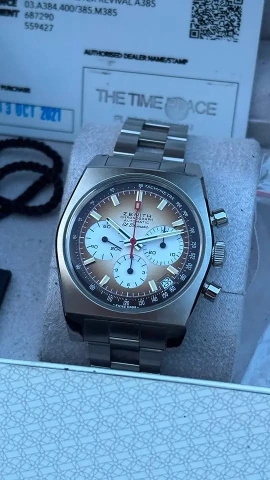 Zenith Chronomaster Revival El Primero A385 A385 | Full Set | 37mm