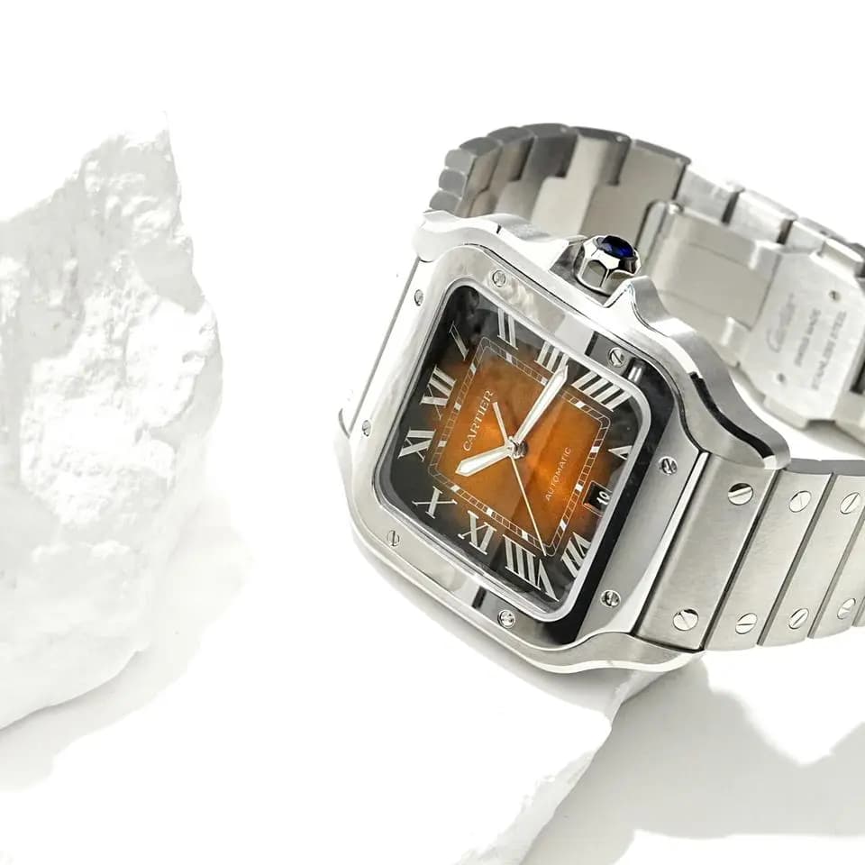 Cartier Santos REF. WSSA0064 EDELSTAHL 2024 FULL SET