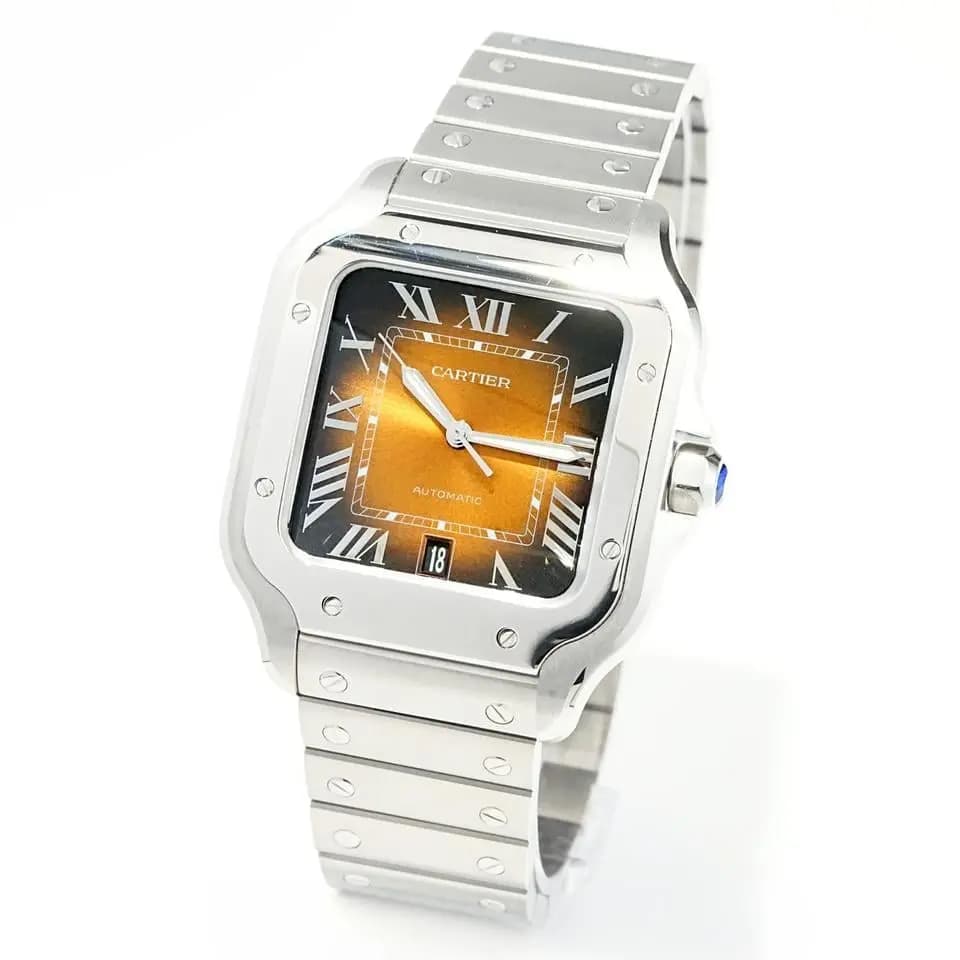 Cartier Santos REF. WSSA0064 EDELSTAHL 2024 FULL SET