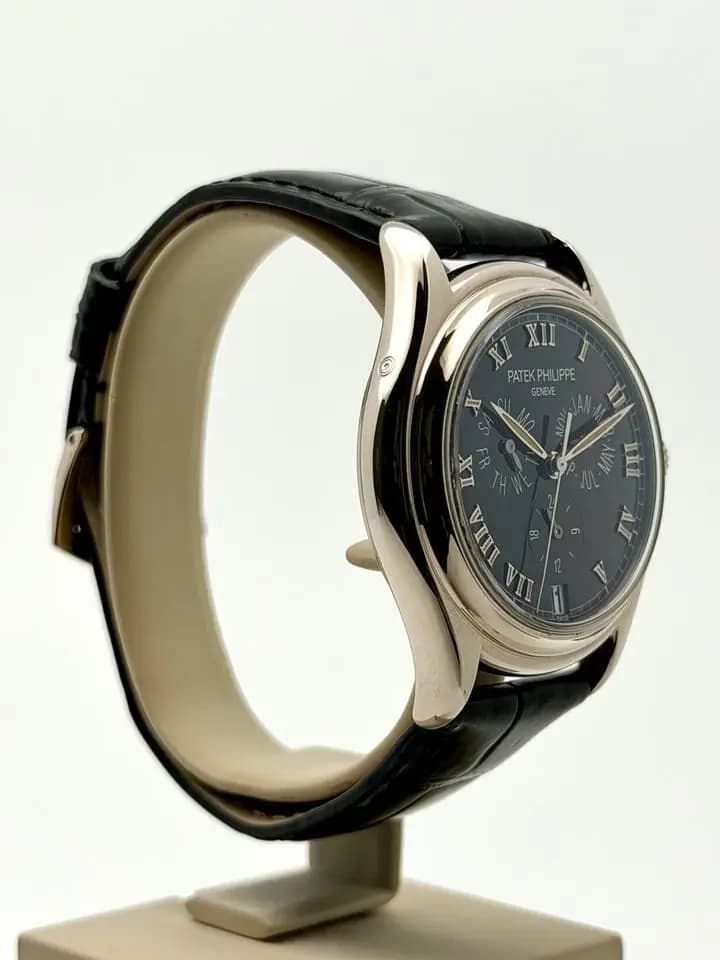 Patek Philippe Annual Calendar Black Dial - nice Condition