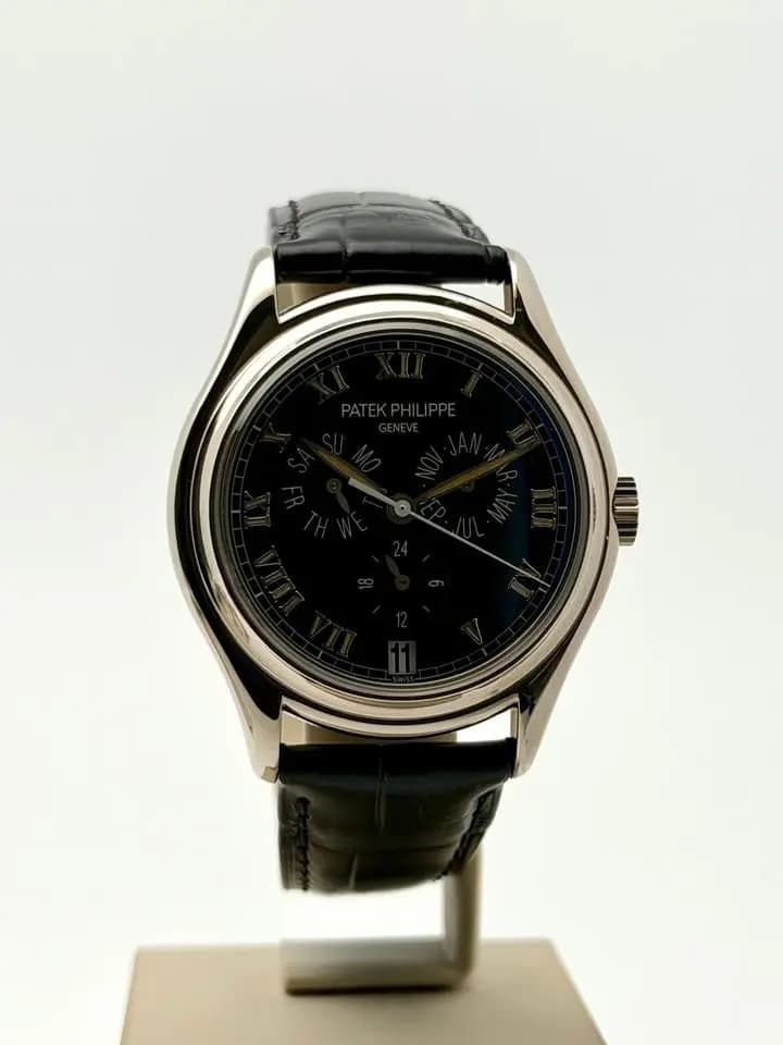Patek Philippe Annual Calendar Black Dial - nice Condition
