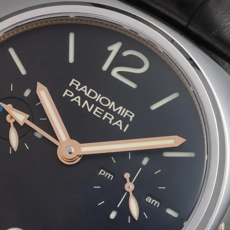 Panerai Radiomir Tourbillon GMT PAM00316 Top Condition Platinum