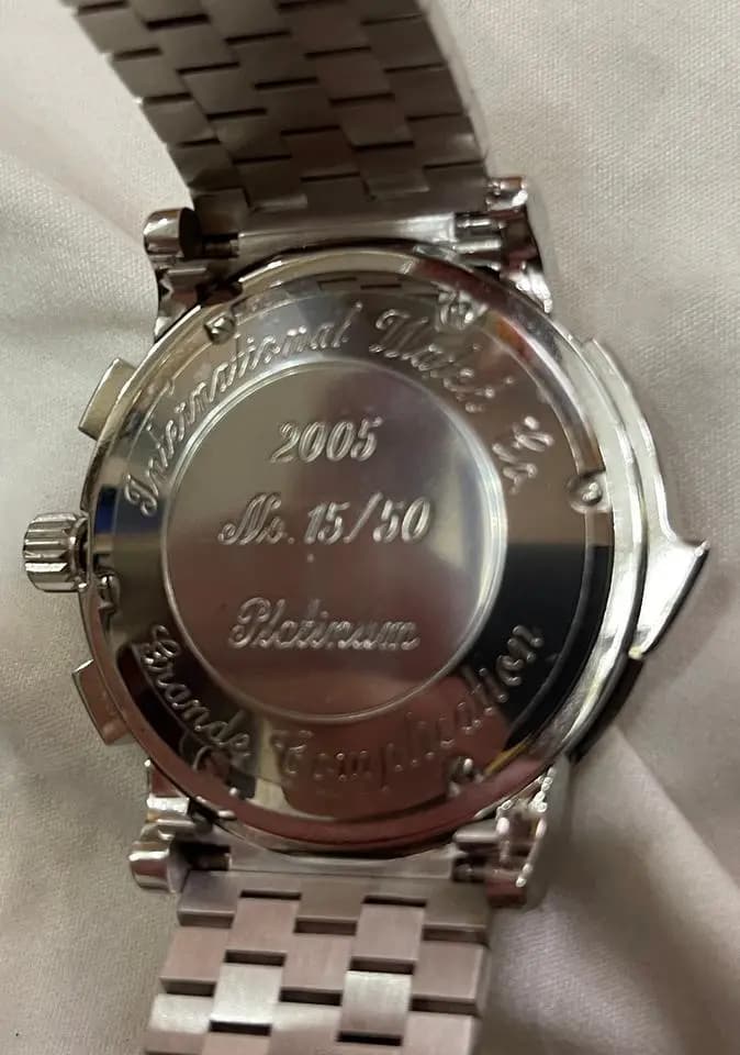 IWC Grande Compilcation 3770 PLATINIUM Full Set