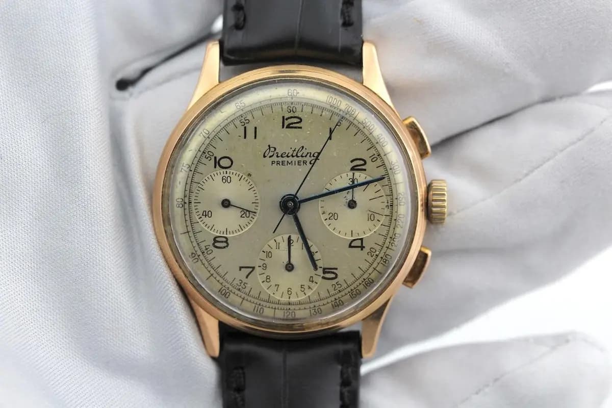 Breitling Premier 1945 I Revision I 2 Armbänder