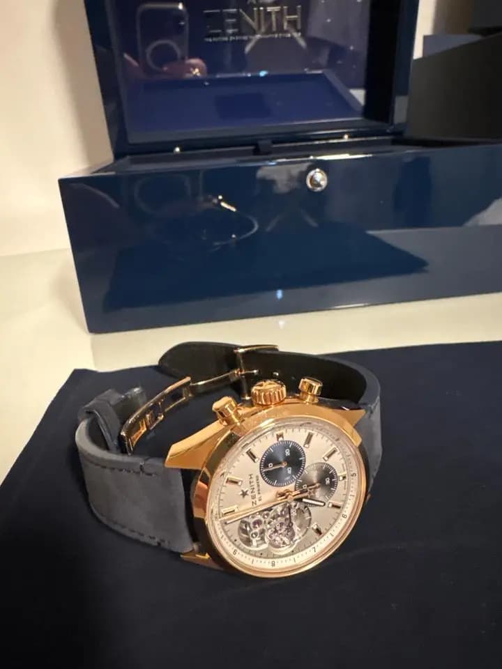 Zenith Chronomaster Open Automatic 39.5 Mm Full Set , neuwertig