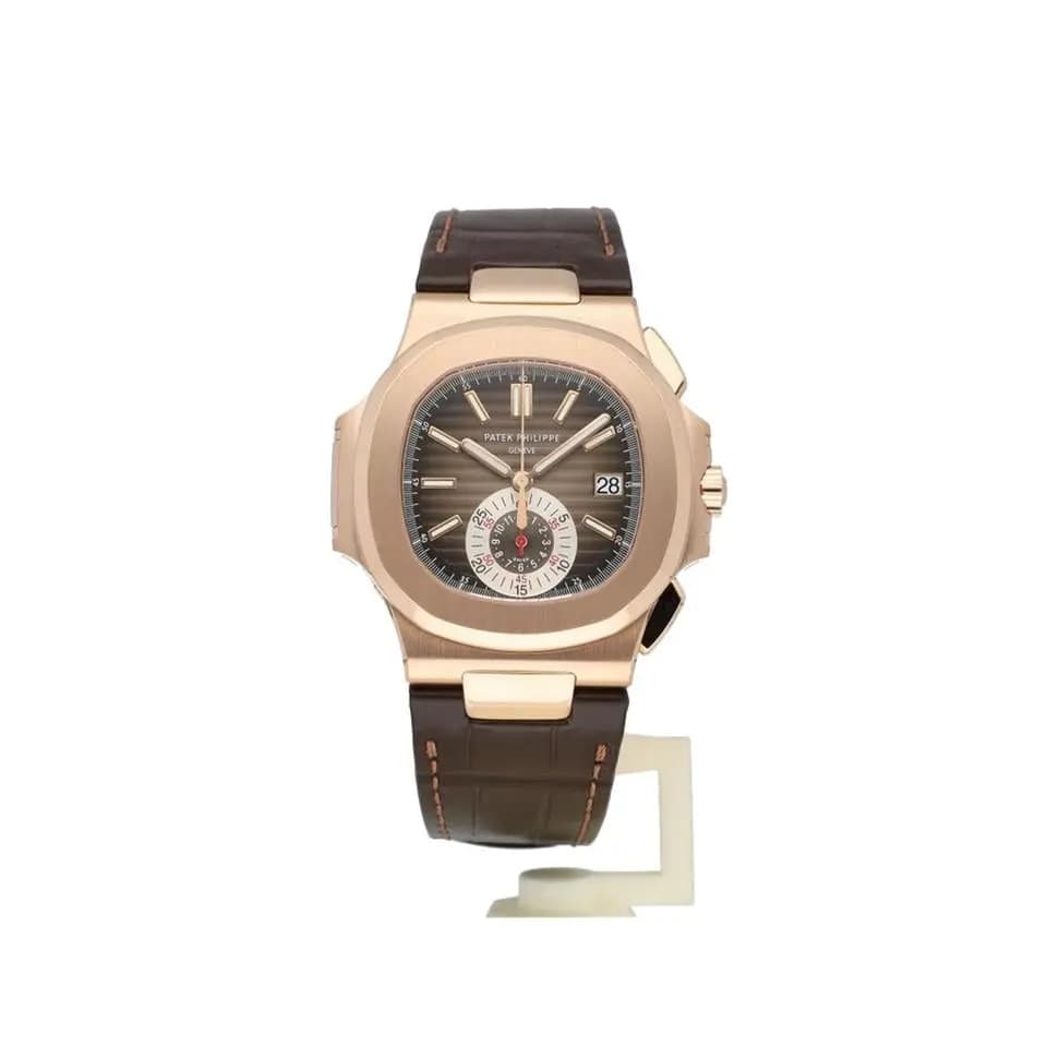 Patek Philippe Nautilus 40 chronograph rose gold choco