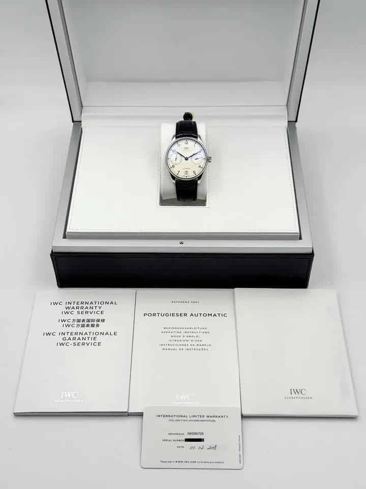 IWC Portugieser Automatic 7 Days - FULL SET - TOP CONDITION/TOP ZUSTAND