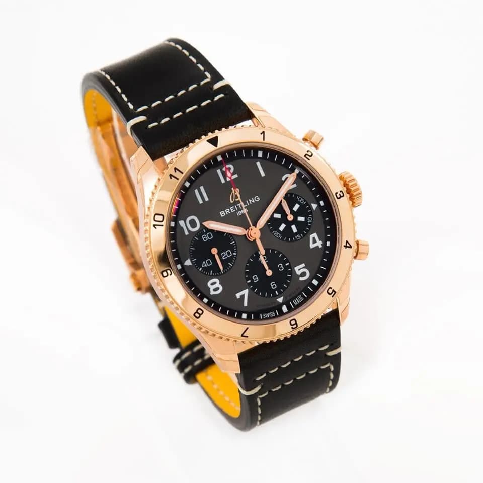 Breitling Classic Avi Chronograph 42 P-51 Mustang unworn box papers VAT
