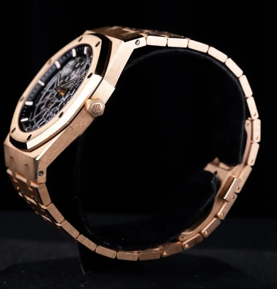 Audemars Piguet Royal Oak "Jumbo" Extra-Thin Squelette Audemars Piguet Royal Oak 16204OR Jumbo Openwork