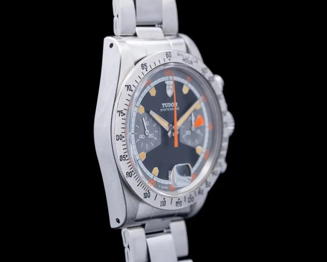 Tudor Vintage "Home Plate" Chronograph MK1 SS RARE