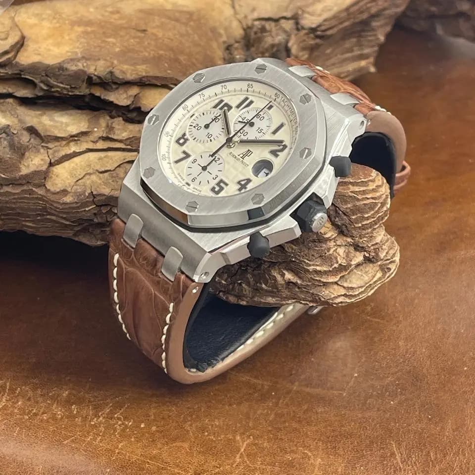 Audemars Piguet Royal Oak Offshore Chronograph Safari Extract - Ref. 26020ST.OO.D091CR.01.A