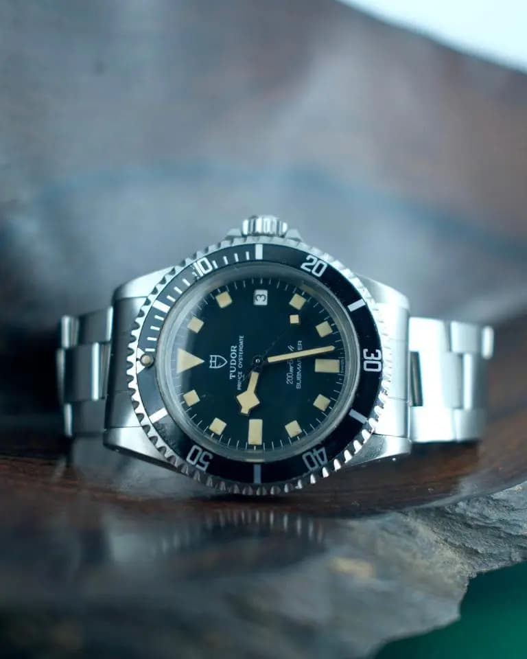 Tudor 9411/0 Submariner 'Snowflake' with stunning case & patina, 1981