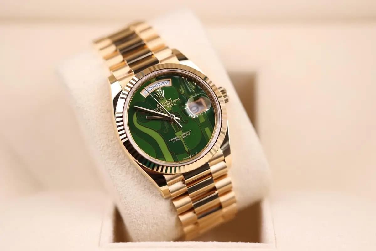 Rolex Day-Date 36 Vienna Philharmonic Dial - 11/2024 - LC EU - Like New - Full Set