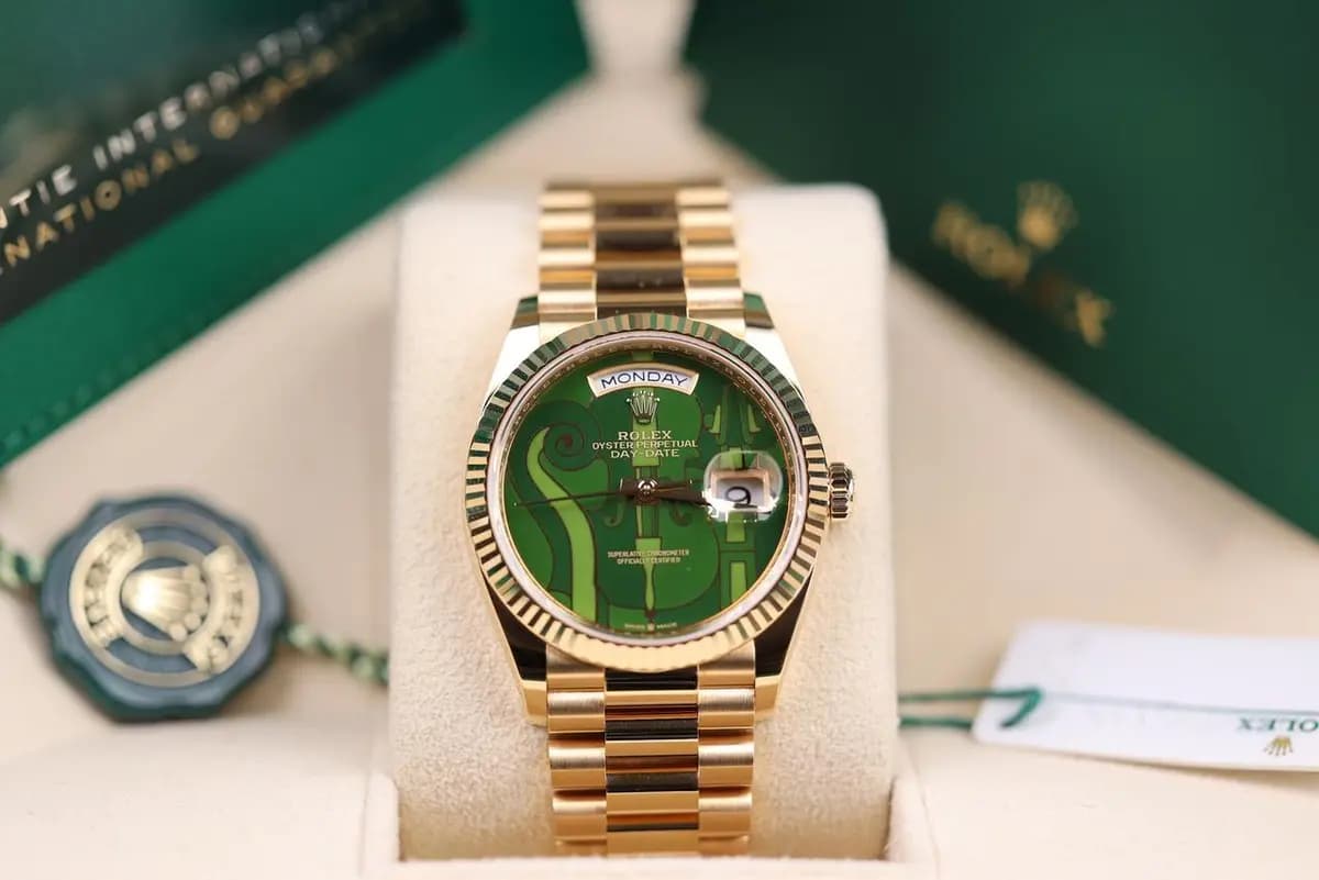Rolex Day-Date 36 Vienna Philharmonic Dial - 11/2024 - LC EU - Like New - Full Set
