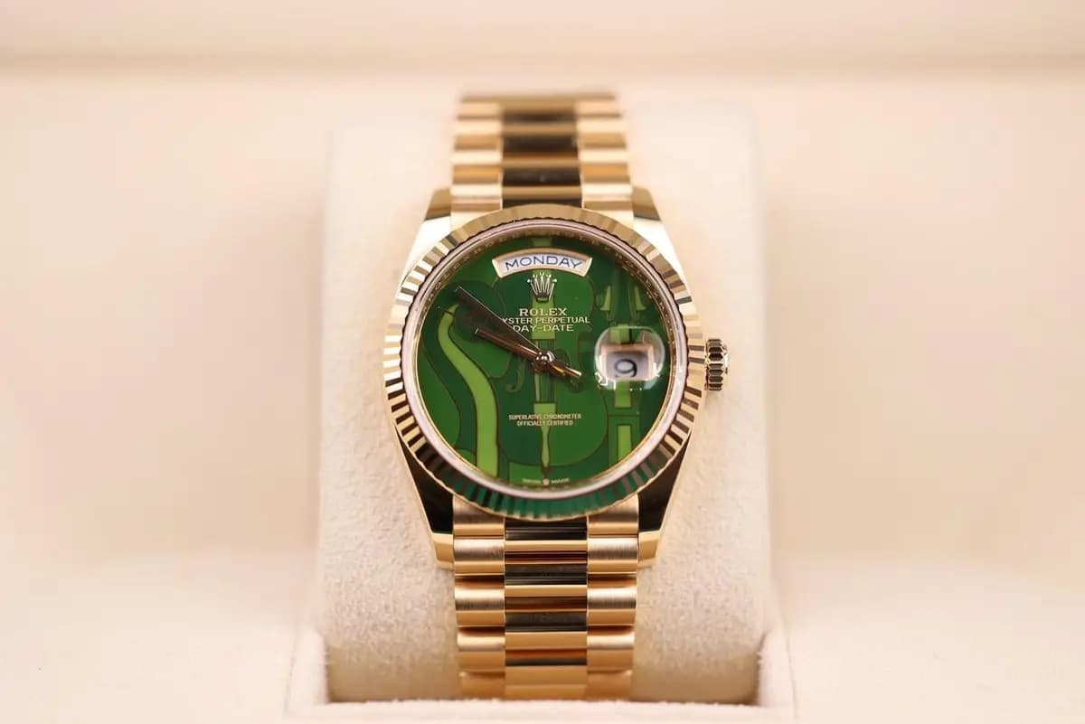Rolex Day-Date 36 Vienna Philharmonic Dial - 11/2024 - LC EU - Like New - Full Set