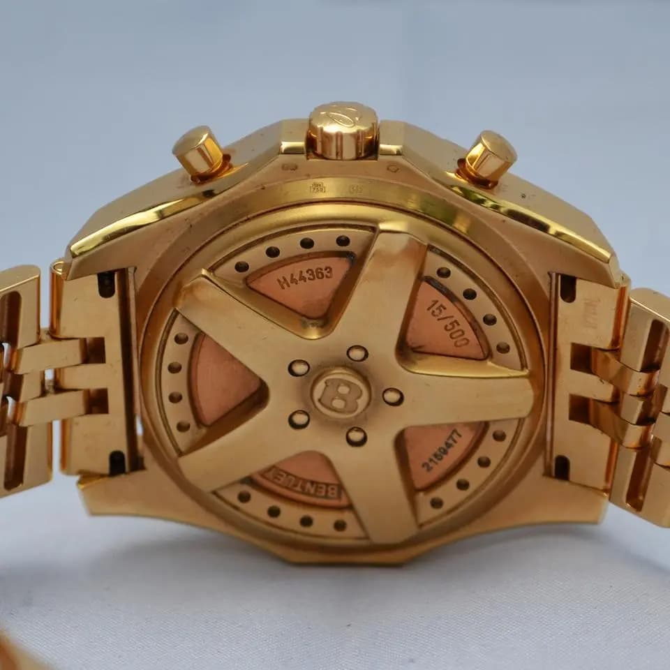 Breitling BENTLEY MOTORS 6.75 Breitling Bentley Motors 6.75 18kt ROSE GOLD SPECIAL EDITION