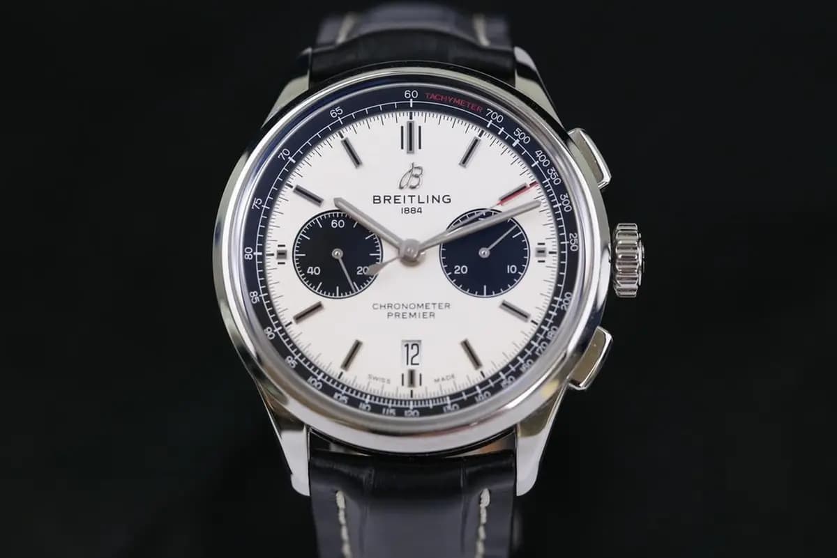Breitling Premier B01 Chronograph AB0118221G1P1 Fullset Breitling warranty 2027, Top condition, 42mm, open caseback