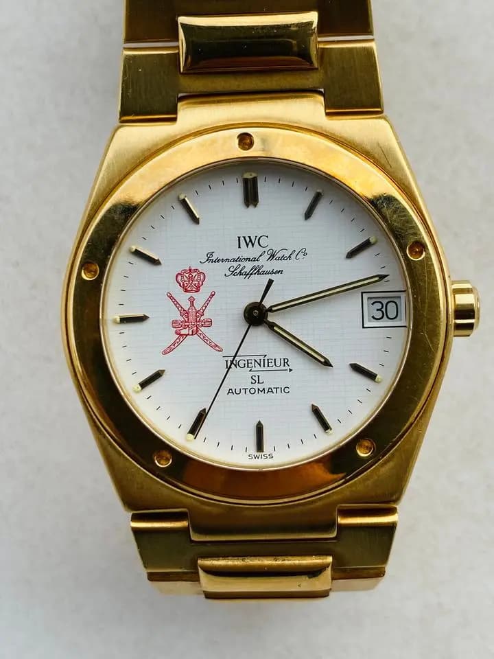 IWC Ingenieur Sultan of Oman - Ambassador gift - Khanjar - Full Gold 18k