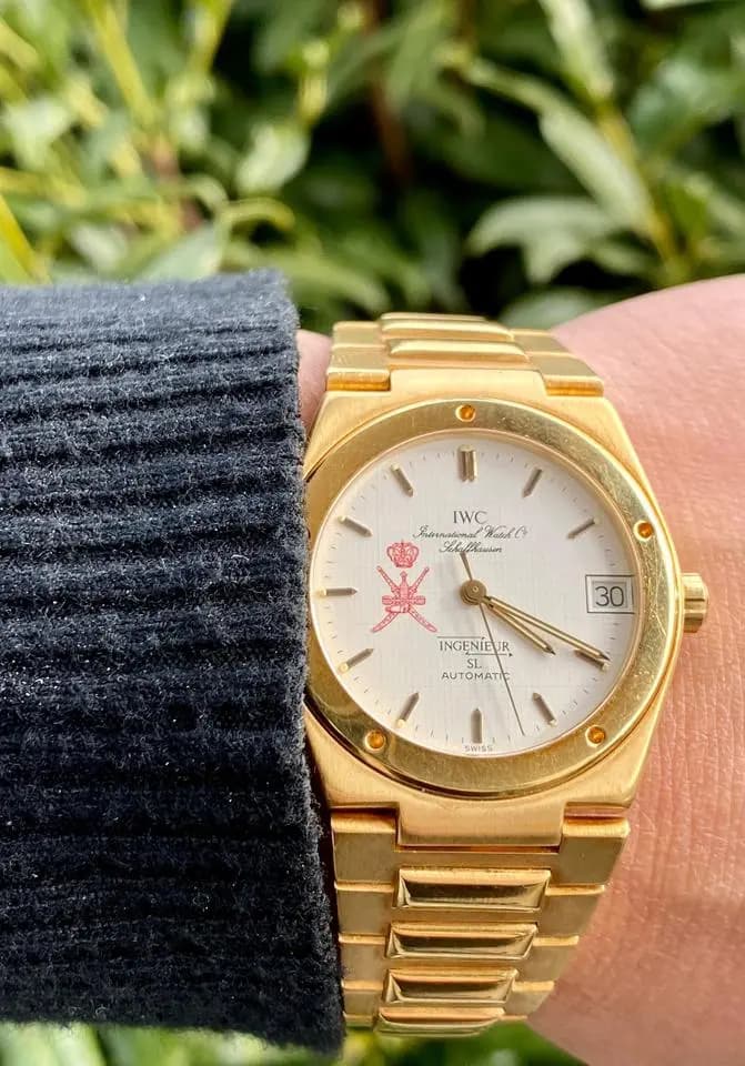 IWC Ingenieur Sultan of Oman - Ambassador gift - Khanjar - Full Gold 18k