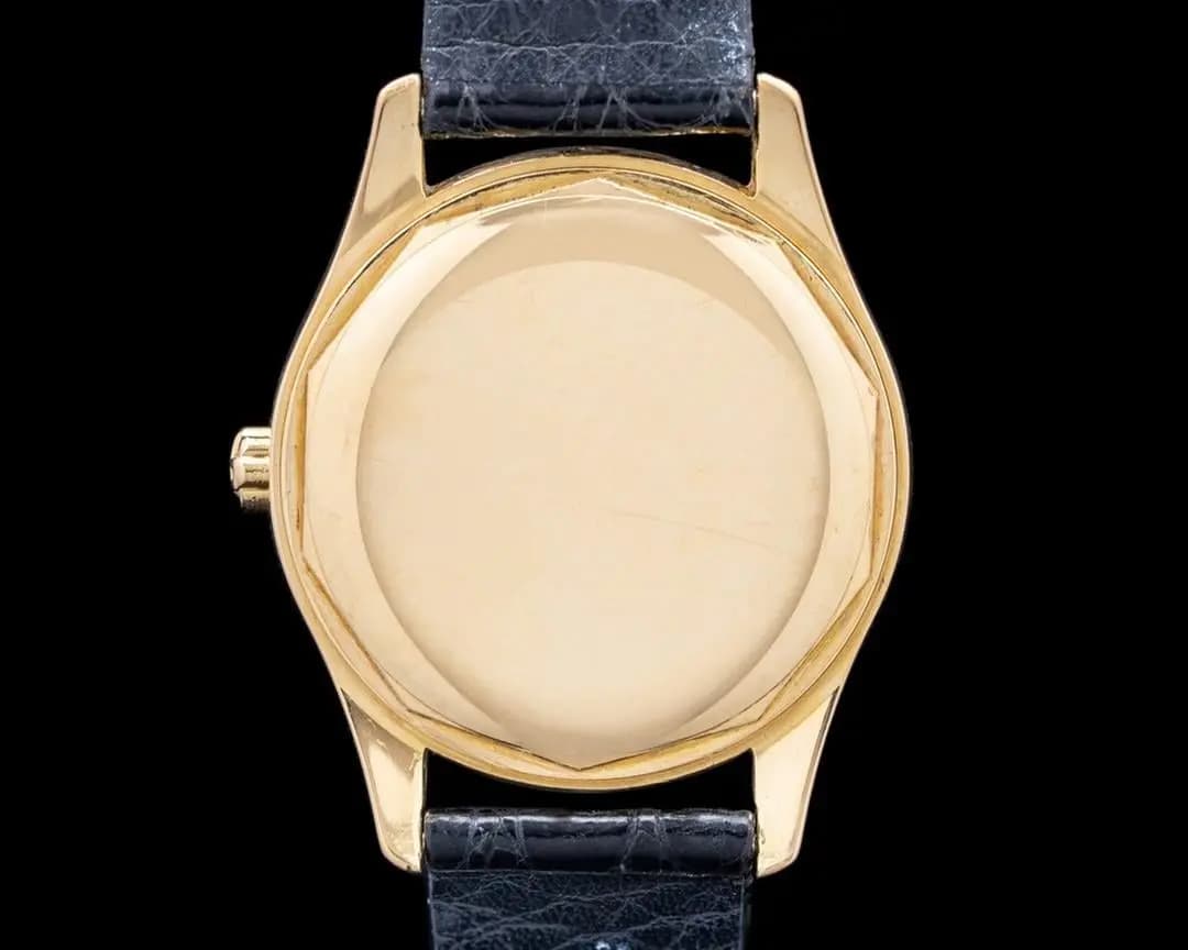 Patek Philippe 2526J Vintage Calatrava 18K Yellow Gold Enamel Dial