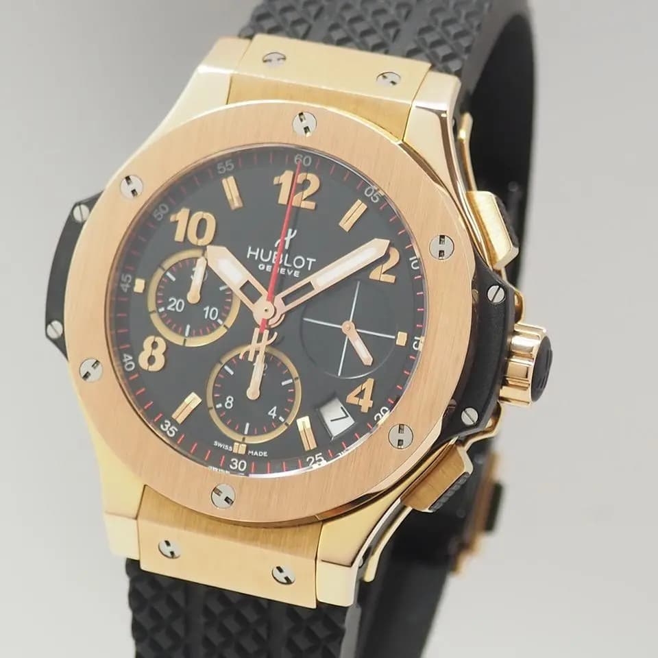 Hublot Big Bang Chronograph, Rosegold 18k/750, Box+Papiere