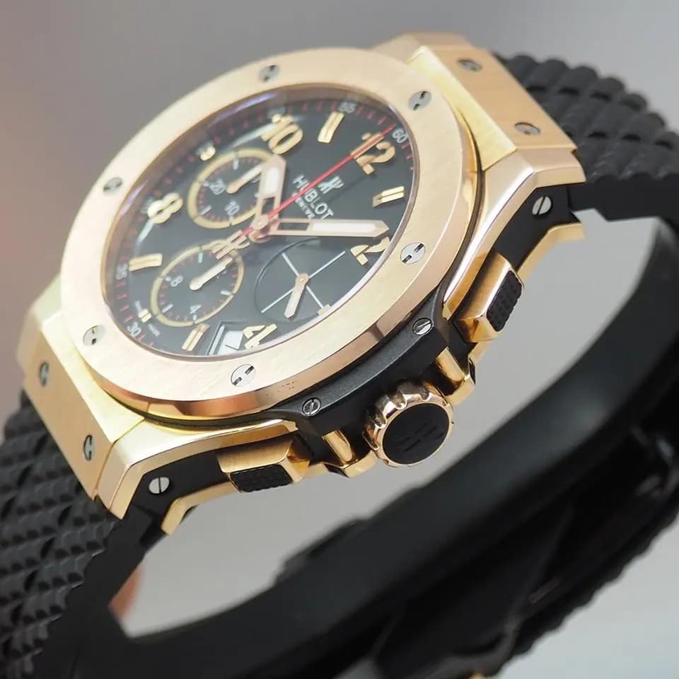 Hublot Big Bang Chronograph, Rosegold 18k/750, Box+Papiere