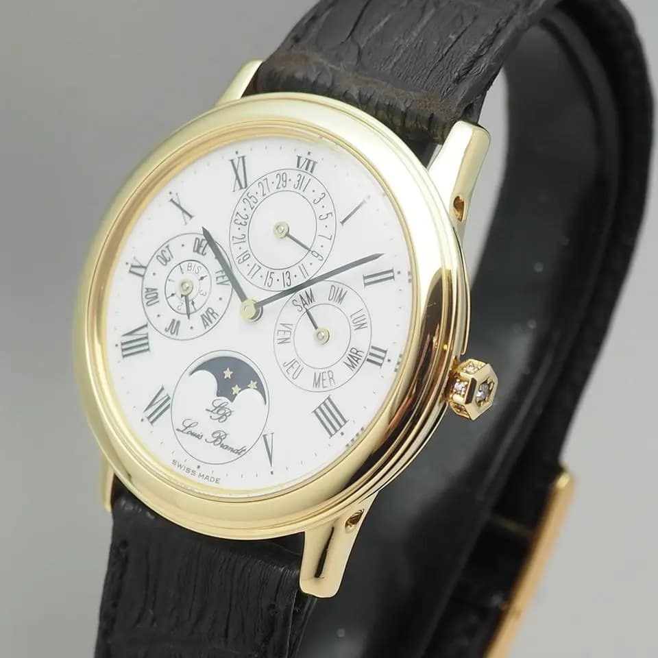 Omega Perpetual Calendar "Louis Brandt" "First Generation 1984" 156.769