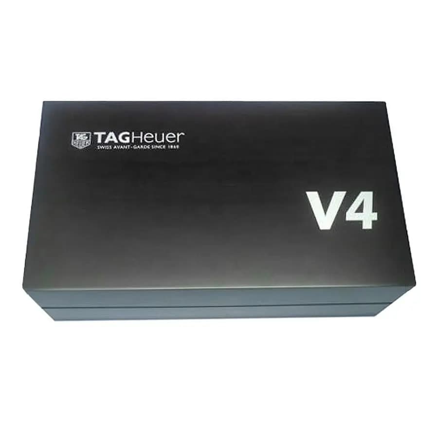 TAG Heuer Monaco V4 Limited Edition Black Skeleton Dial Titanium Men's Watch WAW2080.FC6288 Complete Full Set
