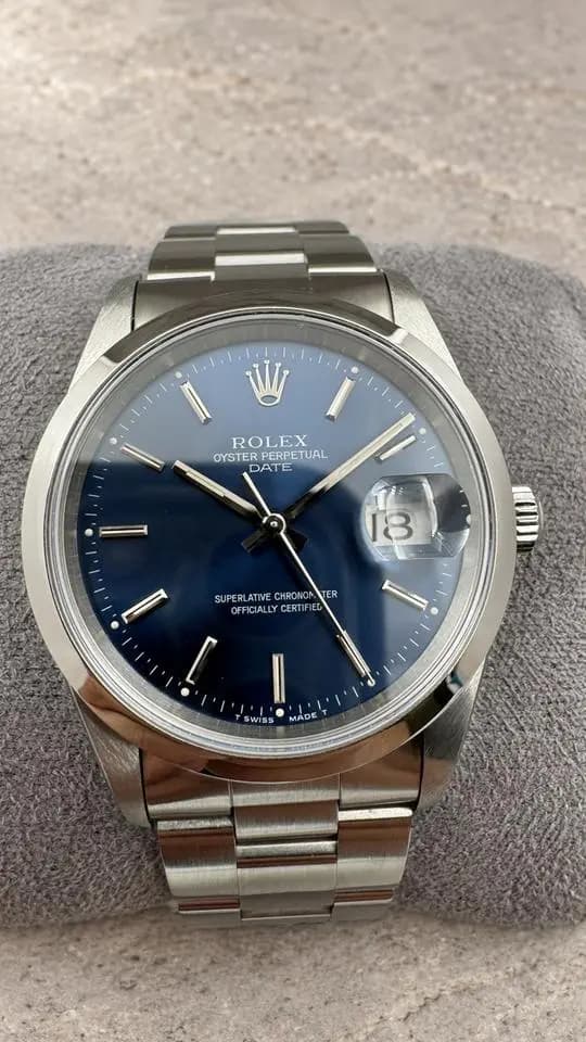 Rolex Oyster Perpetual Box and papers, serviced mint condition