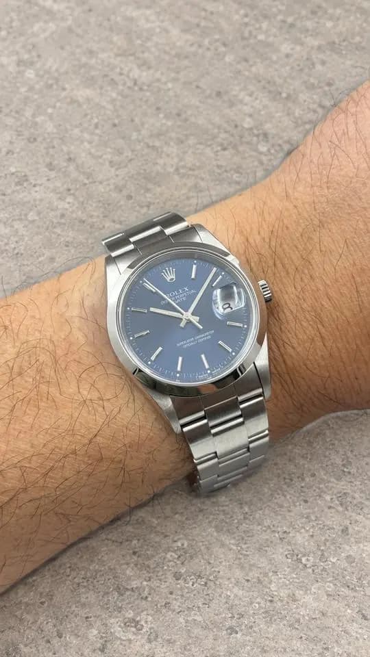 Rolex Oyster Perpetual Box and papers, serviced mint condition