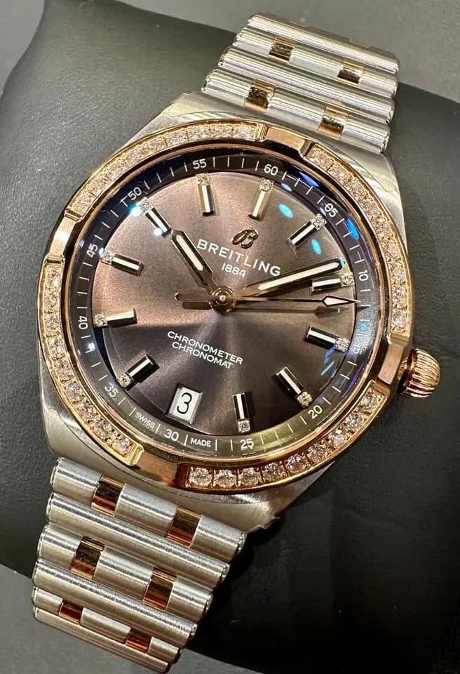 Breitling Ungetragene Chronomat Automatic 36 Full Set