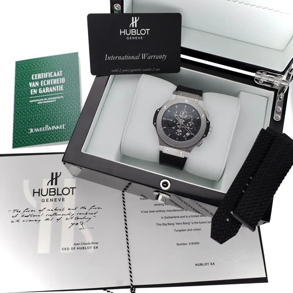 Hublot Big Bang 'Aero Bang' Tungsten 310.KX.1140.RX; Limited Edition Watch Hublot - 310.KX.1140.RX - Automatic