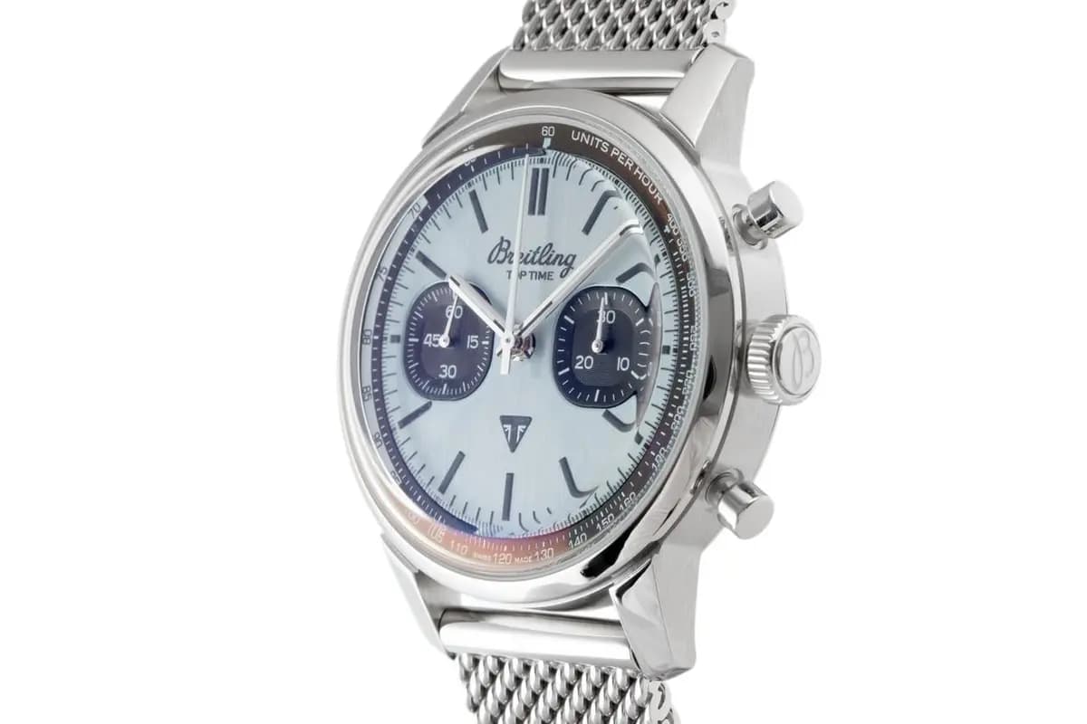 Breitling Top Time Triumph | AB01764A1C1X1 | Zorro Dial | Iceblue | with Box and Papers