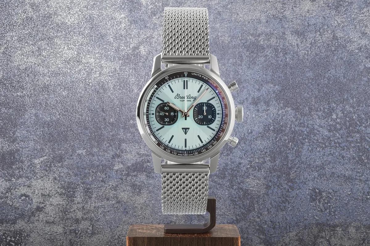 Breitling Top Time Triumph | AB01764A1C1X1 | Zorro Dial | Iceblue | with Box and Papers