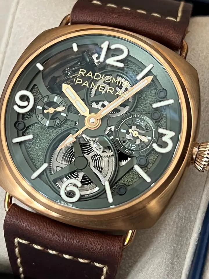Panerai Radiomir New 2026 Bronzo Tourbillon USA Exclusive GMT Pam1284
