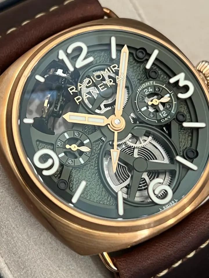 Panerai Radiomir New 2026 Bronzo Tourbillon USA Exclusive GMT Pam1284