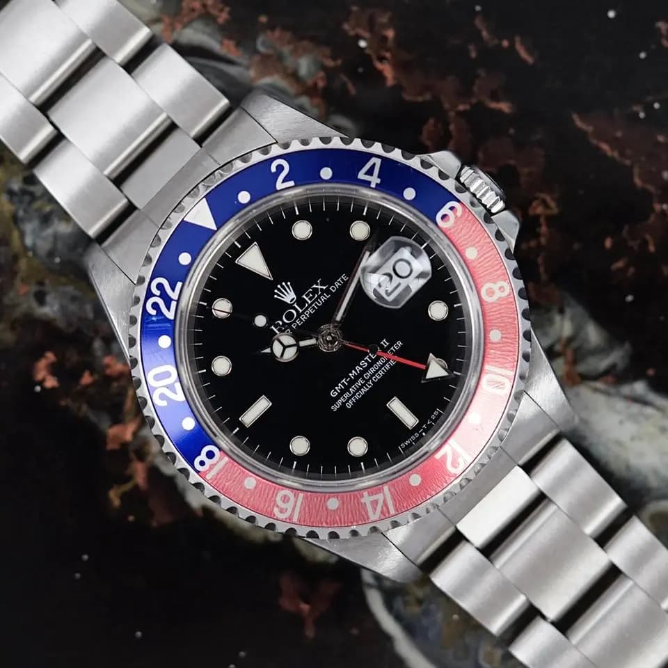 Rolex GMT-Master II „Pepsi“ Faded Bezel Ref. 16710