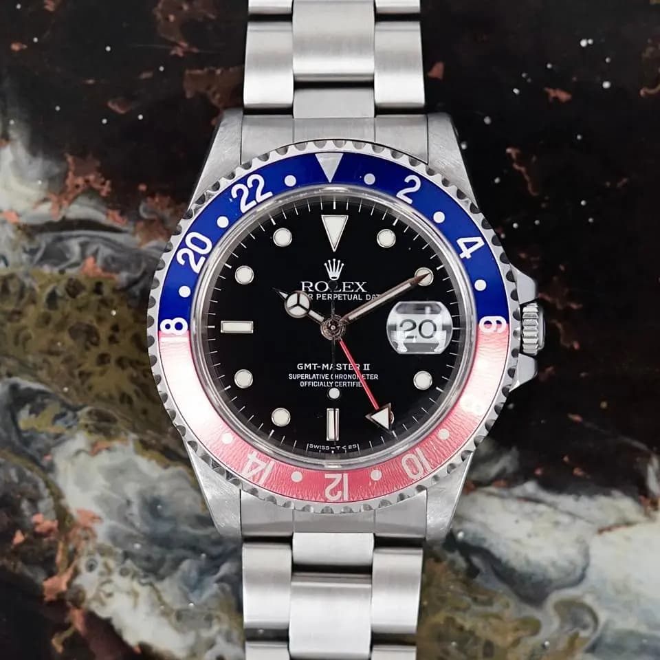 Rolex GMT-Master II „Pepsi“ Faded Bezel Ref. 16710