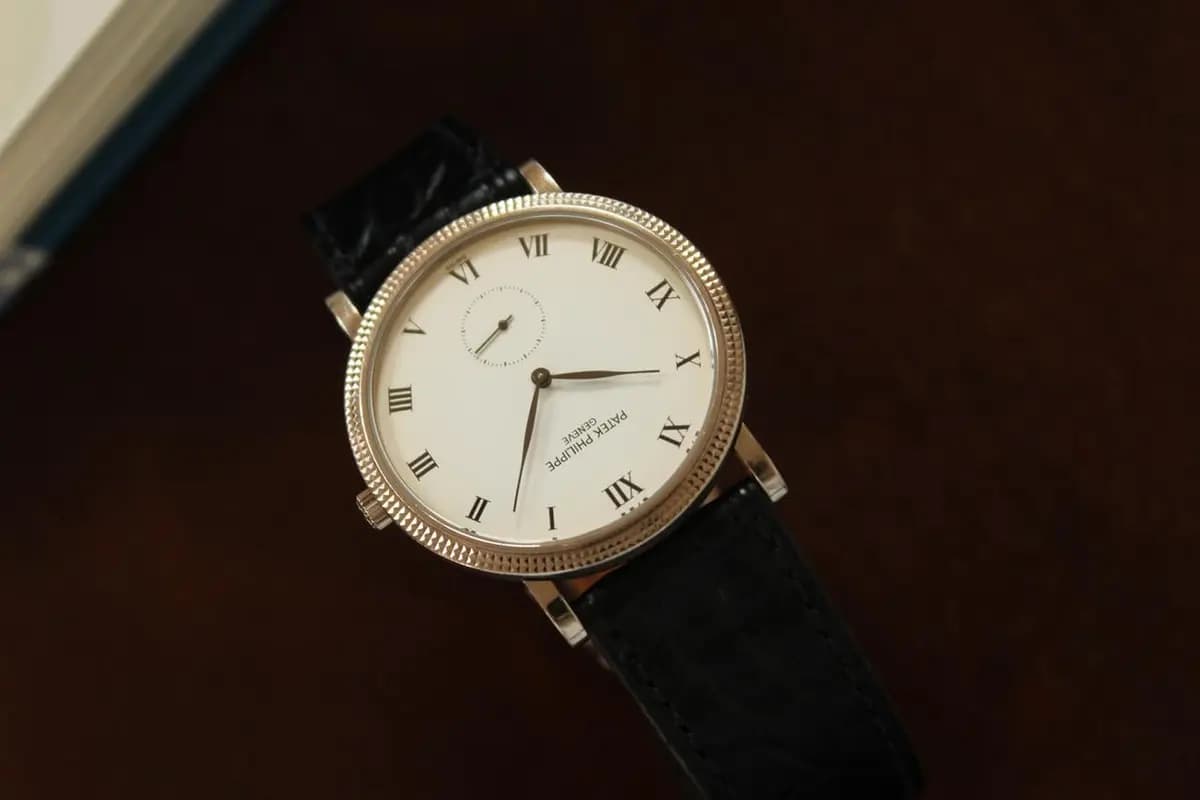 Patek Philippe Calatrava 3919G 18kt White Gold '1990s