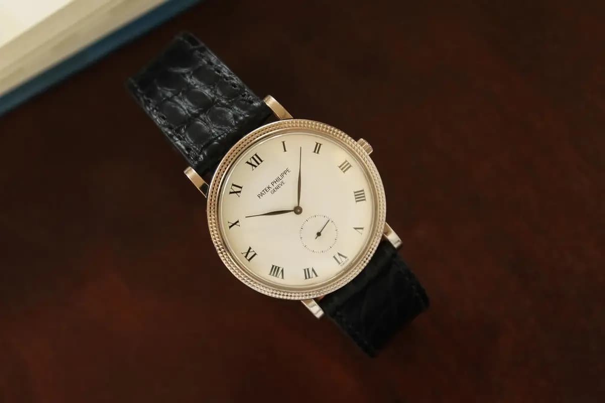 Patek Philippe Calatrava 3919G 18kt White Gold '1990s