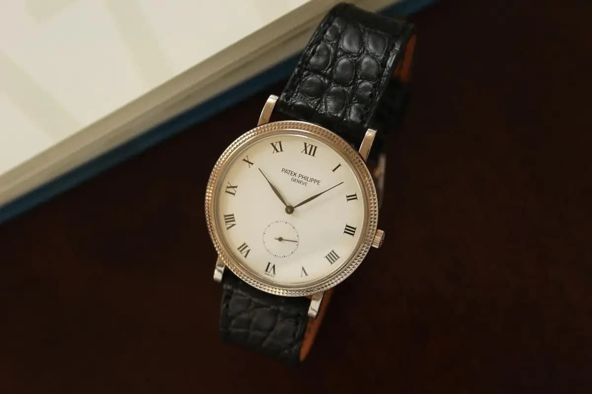 Patek Philippe Calatrava 3919G 18kt White Gold '1990s