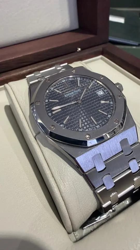 Audemars Piguet Royal Oak Jumbo 15202ST Full one owner