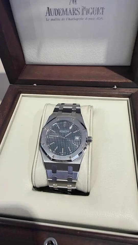 Audemars Piguet Royal Oak Jumbo 15202ST Full one owner