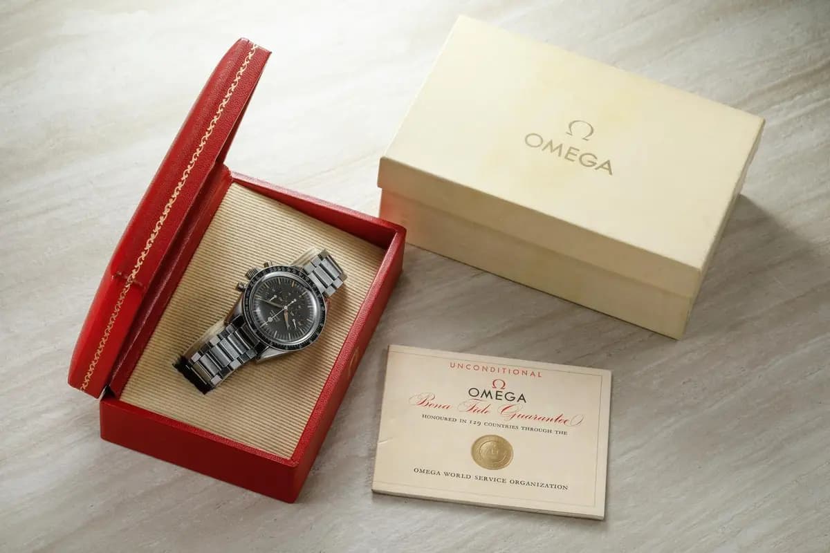 Omega Speedmaster CK 2998-1 Tropical Lollipop B&P Archives 1960