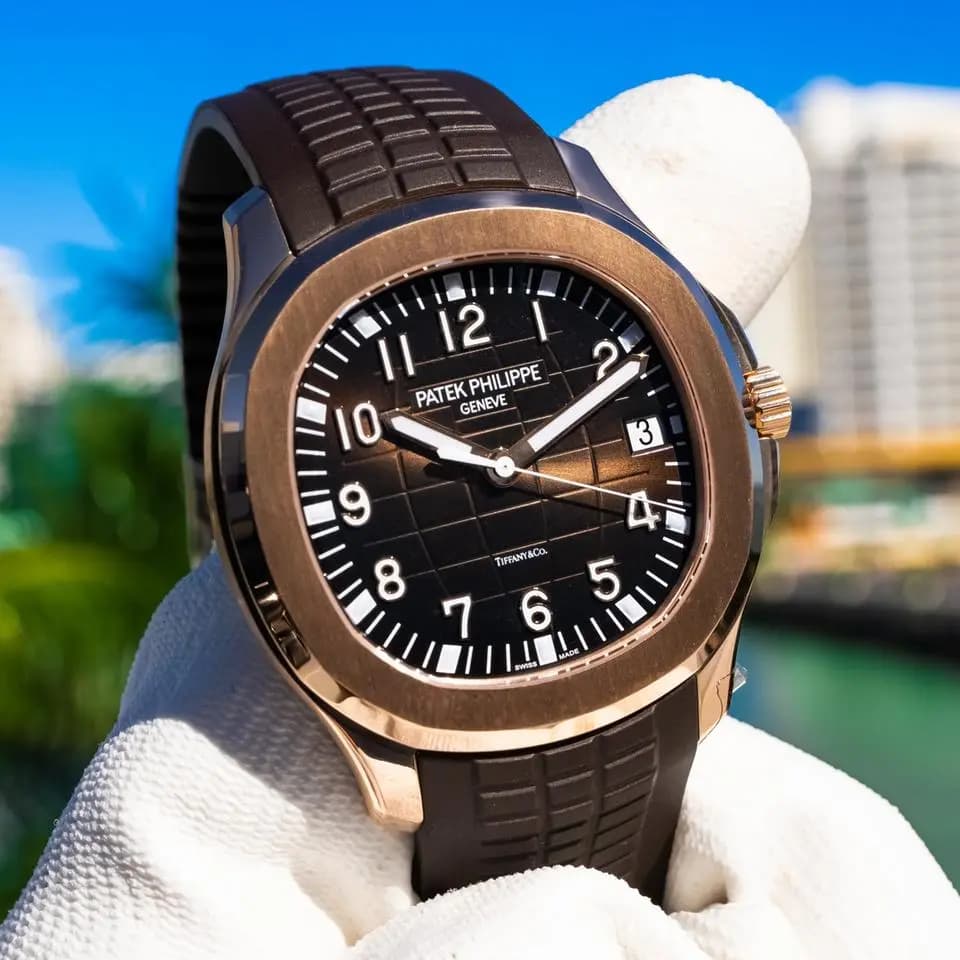 Patek Philippe 2018 Patek 5167R Tiffany & Co Stamped Aquanaut 40mm