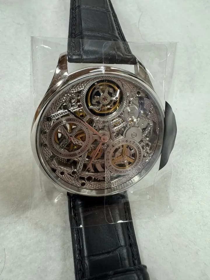 IWC Portugieser Tourbillon Mystere Squelette Platinum FULL SET NEUZUSTAND KATALOGPREIS CHF 180‘000.00